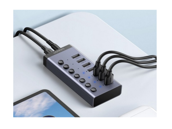 UGREEN CM481 30778 7-Port USB 3.0 Hub with USB-B to USB 3.0 Male Cable2