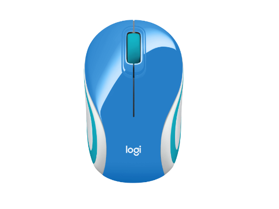 Logitech Mouse M187 Blue