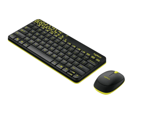 Logitech MK-240 Nano Black/Chartreuse