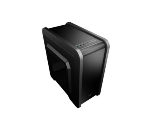  Case Aerocool MidiTower QS-240 Black