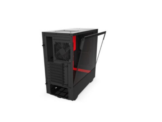 Case MidiTower MITX W/O PSU Black/Red H510 NZXT