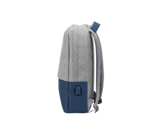 Rivacase 7562 grey/dark blue anti-theft Laptop backpack 15.6" / 6