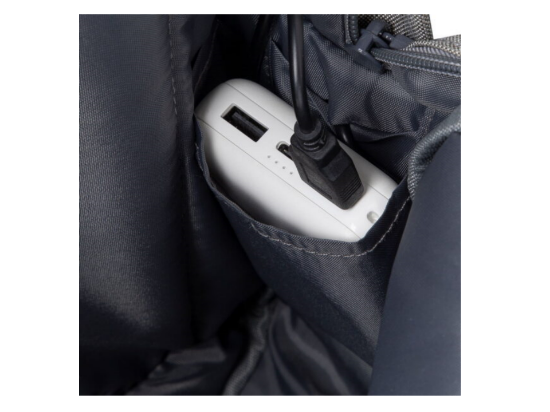 Rivacase 7562 grey/dark blue anti-theft Laptop backpack 15.6" / 6