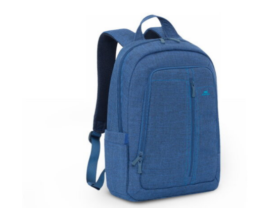 Rivacase 7560 blue Laptop Canvas Backpack