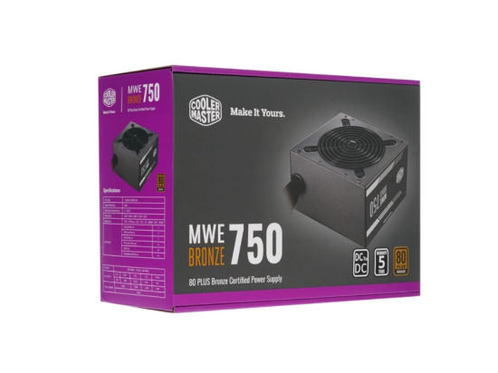  Power Supply Cooler Master 750W MPE-7501-ACAAB-NL