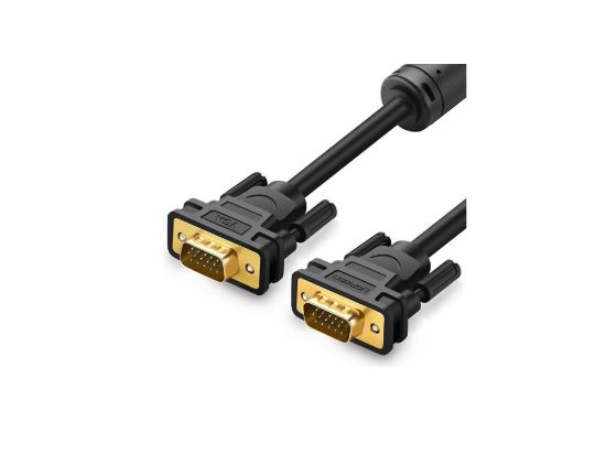 UGREEN VG101 11630 VGA Male to Male Cable 1.5m (Black)