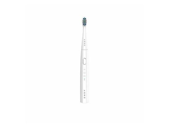 AENO Electric toothbrush, DB7: White, 3modes, 1 brush head + 2 stickers, 30000rpm, 100 days without char
