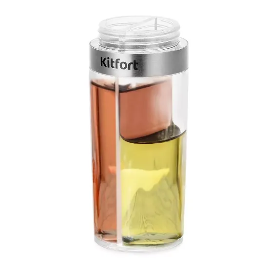 Դիսպենսեր յուղի և քացախի համար KitFort KT-6015-2 (սպիտակ)
