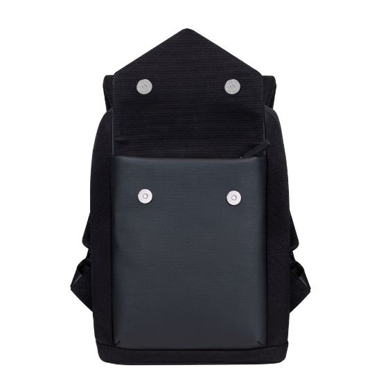 Ուսապարկ Rivacase 8521 black Canvas Urban backpack / 6