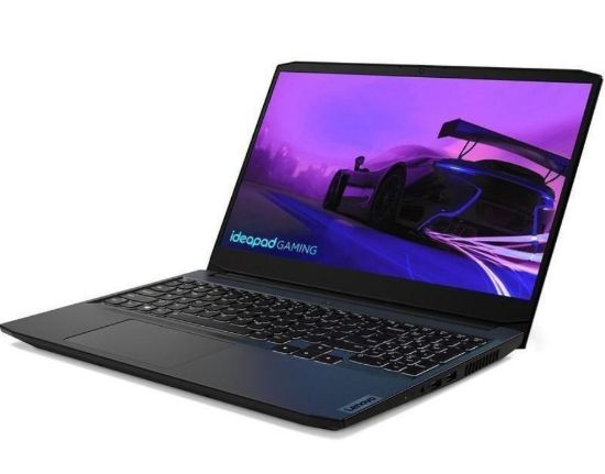 Դյուր. Համ. Notebook Lenovo IdeaPad Gaming 3 15ACH6 AMD Ryzen 5 5500H/16GB/SSD512GB/RTX2050/15.6"/DOS/Shadow Black/82K2028URK - ի նկար