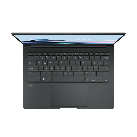 Դյուր․համ Notebook Asus Zenbook Q415MA-U5512 Ultra 5 125H/8GB/SSD512GB/14"/WIN11/JASPER GRAY/90NB11R7-M00H00 - ի նկար