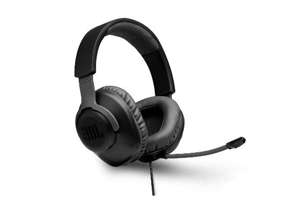 Picture of Headphone Headset JBL Quantum 100 Black JBLQTUM100M2BLK: