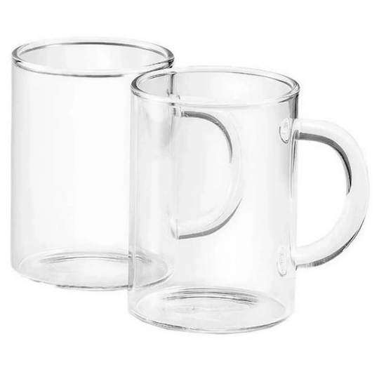 Սուրճի ապակյա բաժակների հավաքածու DELONGHI DLSC320 2Pcs 250Ml   - ի նկար