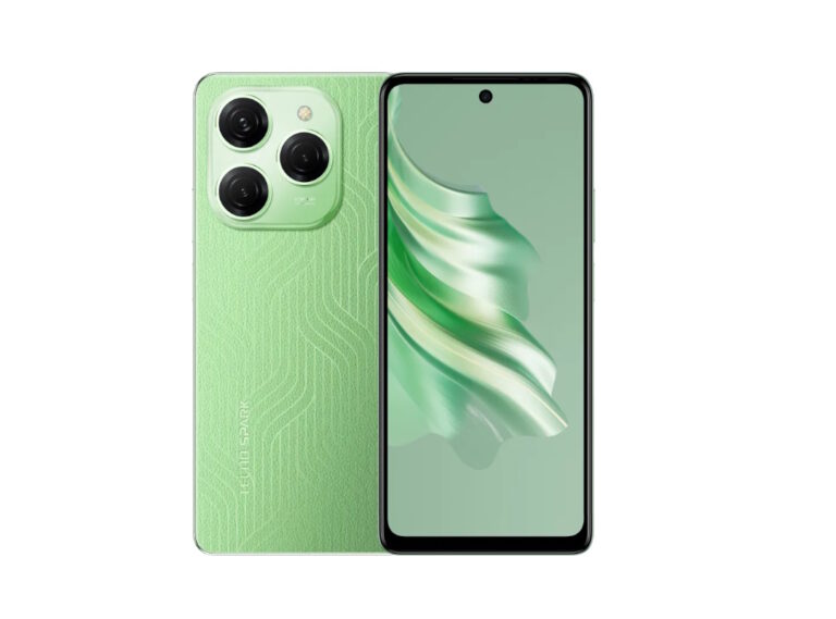 Բջջային hեռախոս Tecno Spark 20 Pro KJ6 8/256 Magic Skin Green - ի նկար