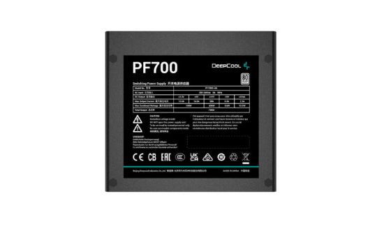 Սնուցման բլոկ Power Supply DeepCool 700W PF700 - ի նկար