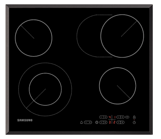 Picture of Stove Built-in Samsung NZ64t3516bk / WT: