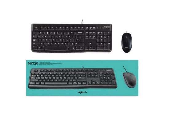 Ստեղնաշար և մկնիկ Logitech Keyboard MK120 (L920-002561) - ի նկար