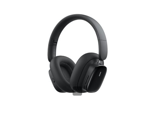 Ականջակալ Headset Baseus Bowie H1i Noise-Cancellation Wireless Cluster Black A00050402113-00 - ի նկար