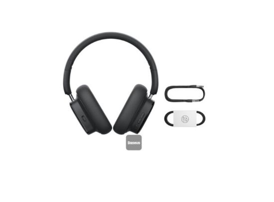 Ականջակալ Headset Baseus Bowie H1i Noise-Cancellation Wireless Cluster Black A00050402113-00 - ի նկար