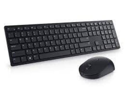 Picture of Keyboard and Mouse Dell Keyboard Mouse KM5221W Black (580-Ajrv)