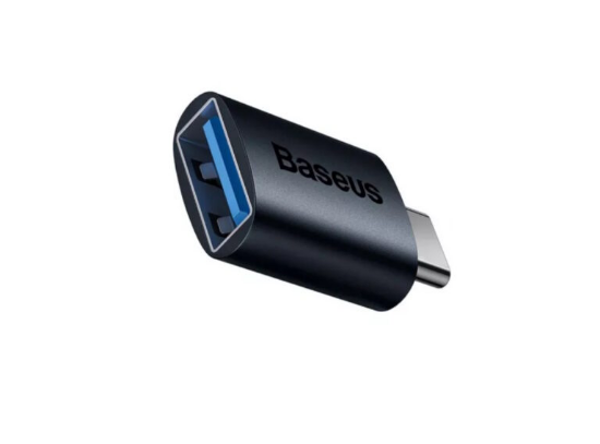 Ադապտոր Baseus Ingenuity Series Mini OTG Adaptor Type-C to USB-A 3.1 Blue ZJJQ000003 - ի նկար