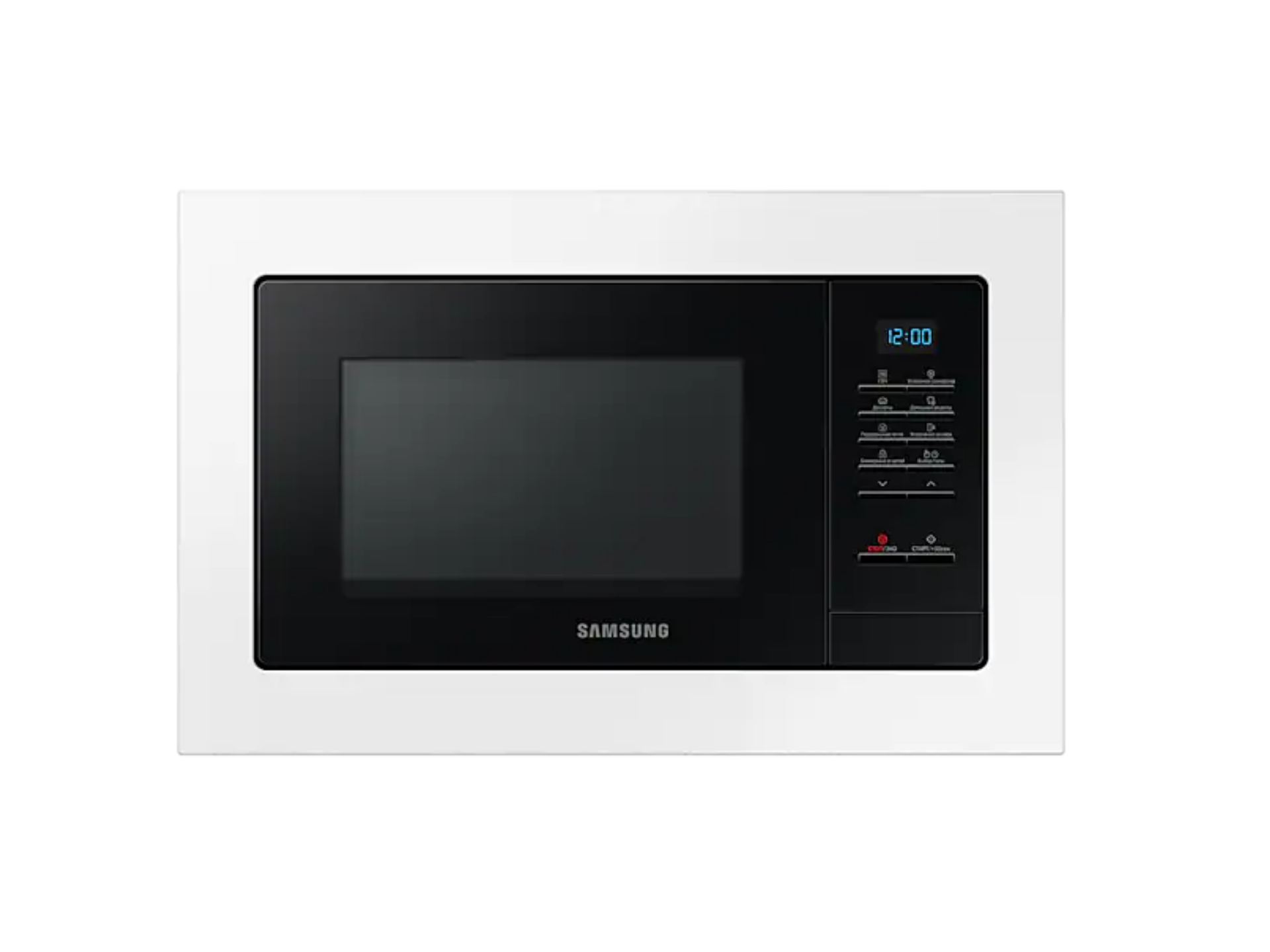 Միկրոալիքային վառարան ներկառուցվող SAMSUNG MS23A7013AL/BW - ի նկար