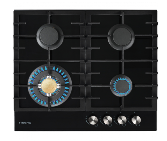 Ներկառուցվող գազօջախ HIBERG VM 60440 B - ի նկար