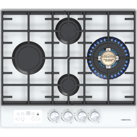 Ներկառուցվող գազօջախ  HIBERG VM 6245 W - ի նկար
