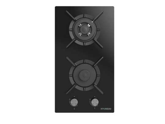 Ներկառուցվող գազօջախ Hyundai HHG 3237 BG Black - ի նկար