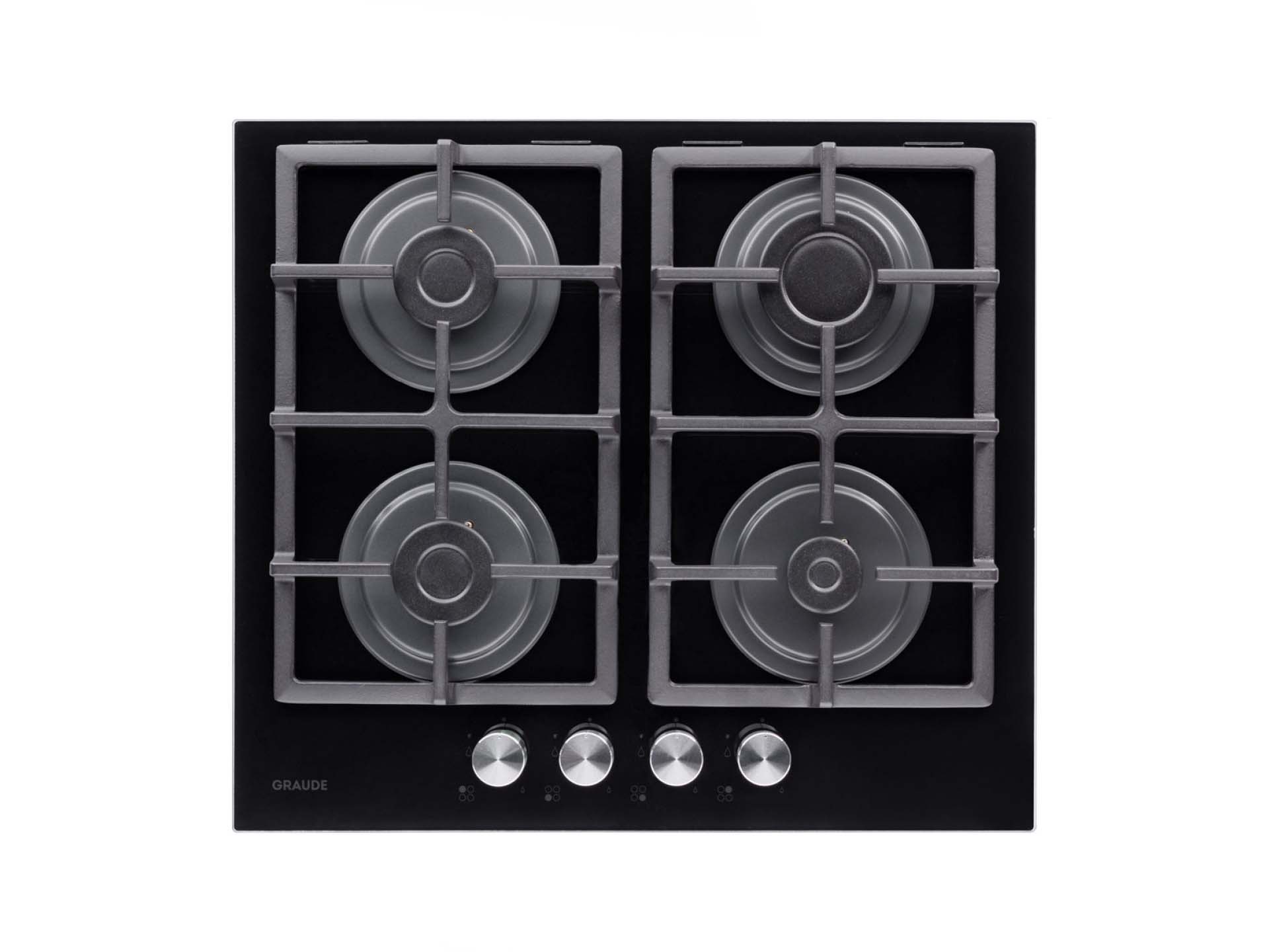Ներկառուցվող գազօջախ GRAUDE GS60.1S (Black) - ի նկար
