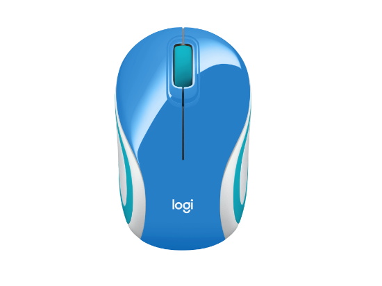 Picture of Mouse Logitech Mouse M187 Blue: