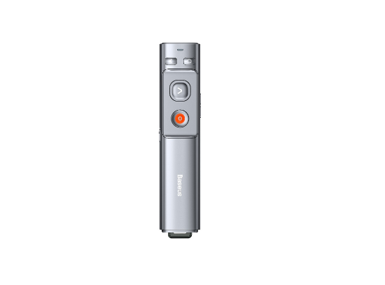 Picture of Remote Control Panel Baseus Orange Dot Wireless Presenter (Red Laser) Gray Acfyb-0g