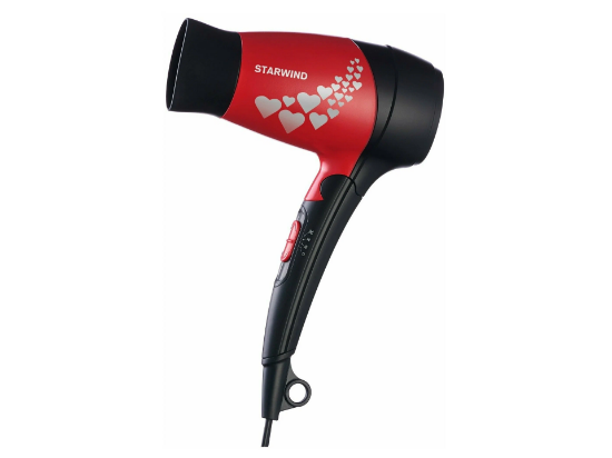 Picture of Hairdresser StarWind SHD 7065 1400W Black Red