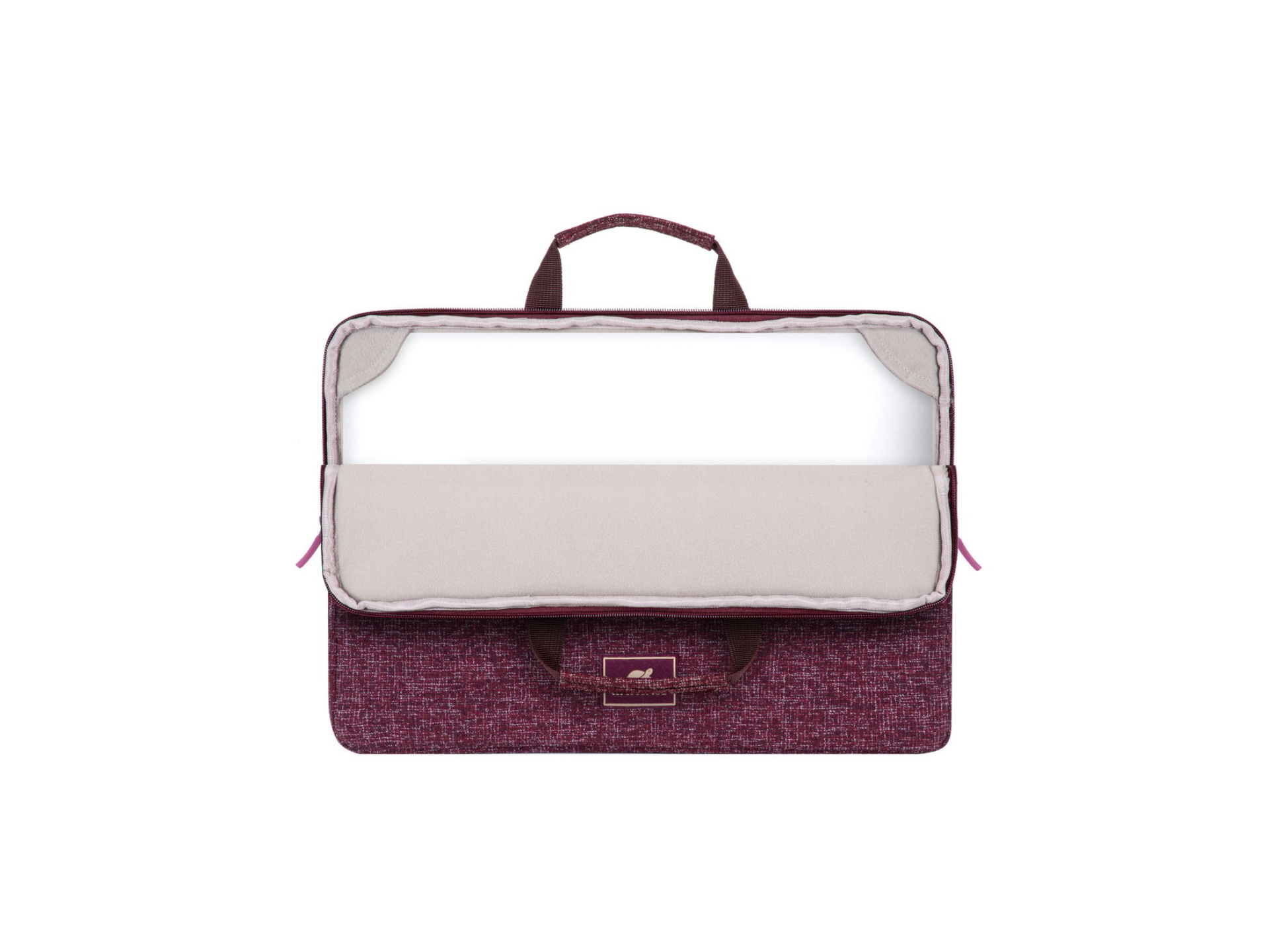 Picture of Bag Rivacase 7913 Burgundy Red Laptop Sleeve 13.3 "With Handles / 12