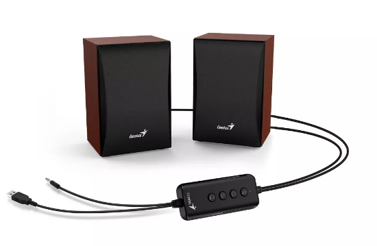 Picture of Speaker Genius Speaker SP-HF380BT Wood