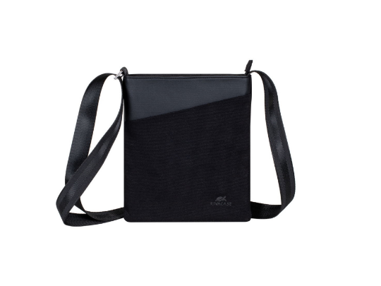 Picture of Bag Rivacase 8509 Black Canvas Crossbody Bag 8 "/ 12