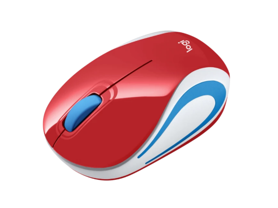 Picture of Mouse Logitech Mouse M187 Red: