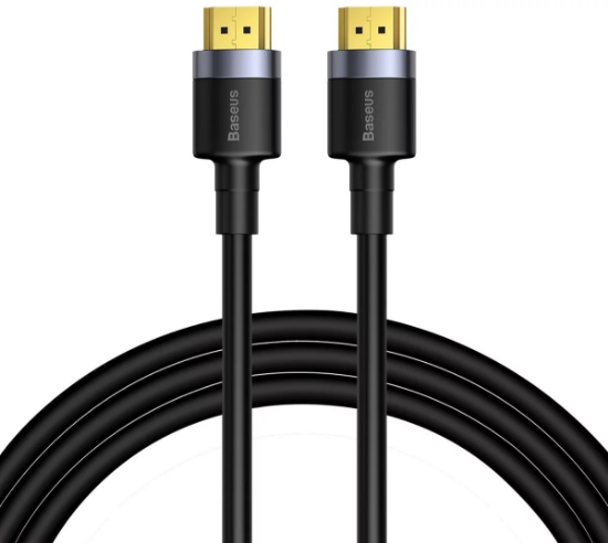 Picture of Cable Baseus Cafule 4KHDMI MALE TO 4KHDMI MALE ADAPTER CABLE 3M Black Cadklf-G01