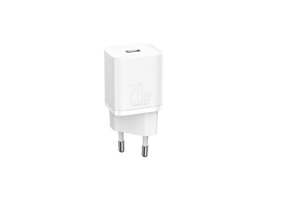 Picture of Ankle Baseus Super Si Quick Charger 1C 20W EU White CCSUP-B02