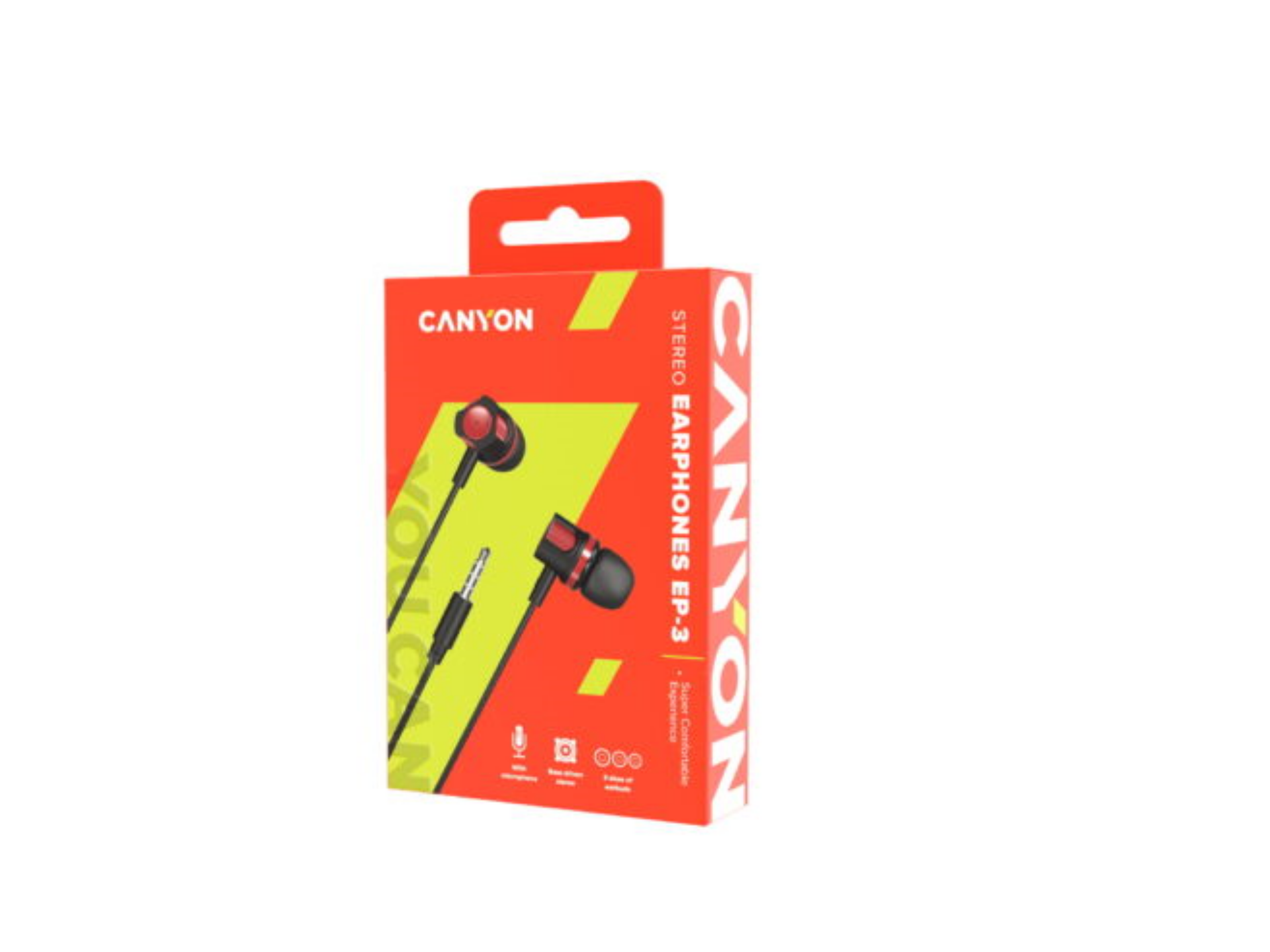 Picture of Headset Headset Canyon EP-3 Red CNE-CEP3R