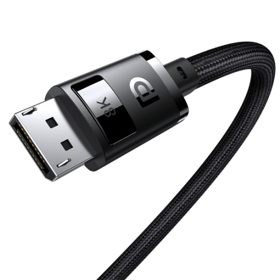 Picture of Cable Baseus High Definition Series DP 8K to DP 8K Adapter Cable 5m Cluster Black B00633706111-04