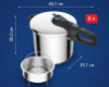 Picture of Multi-Tefal P258440 8 l