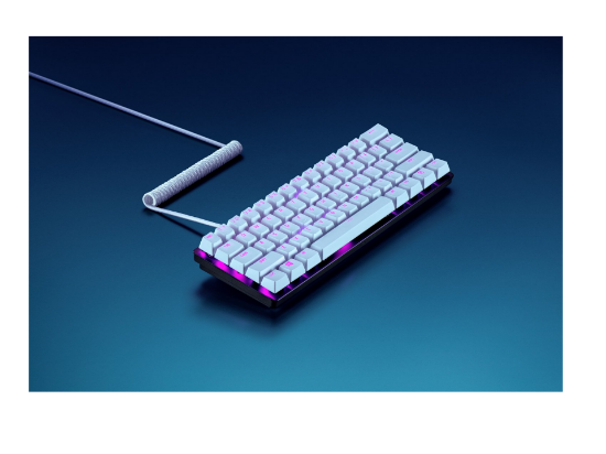 Picture of KEYCAP RAZER PBT MERCURY WHITE
