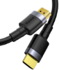 Picture of Cable Baseus Cafule 4KHDMI MALE TO 4KHDMI MALE ADAPTER CABLE 5M Black Cadklf-H01