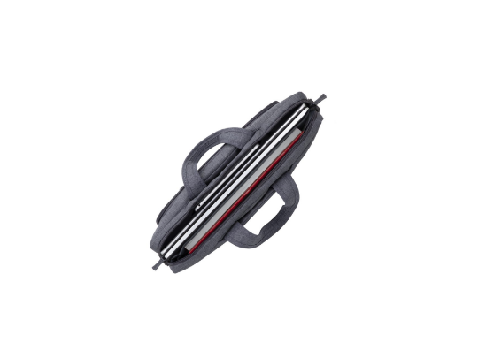 Պայուսակ Rivacase 7530 grey Laptop Canvas shoulder bag 15.6 - ի նկար