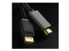 Picture of Cable Ugreen DP101 10239 DP Male to HDMI MALE CABLE 1.5M (Black)