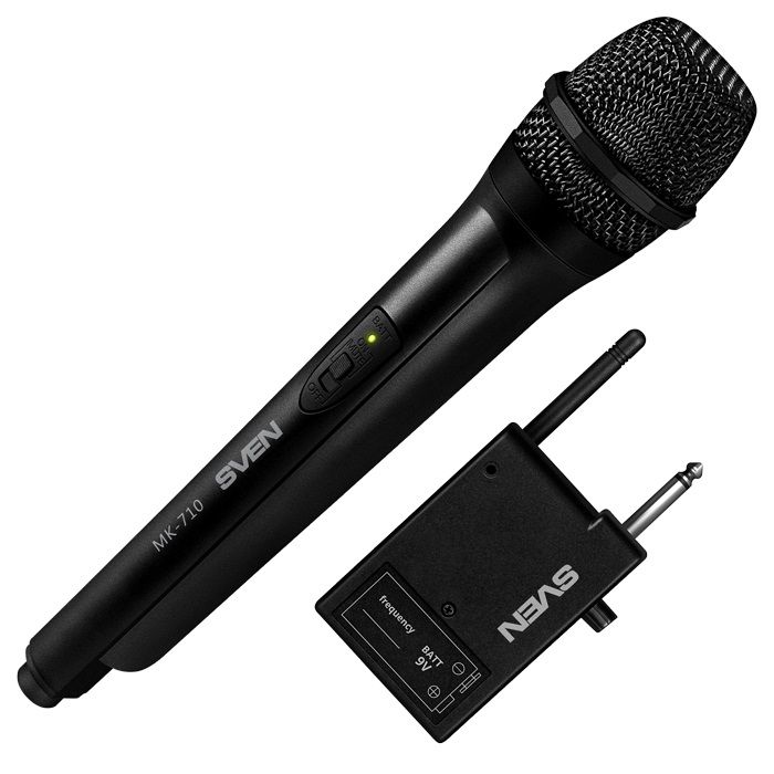 Picture of Microphone Sven MK-710 Black Wireless