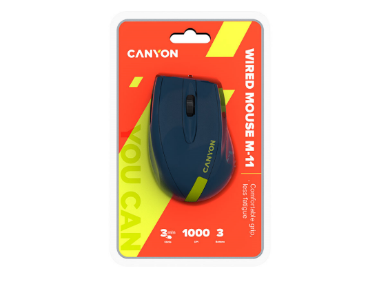 Picture of Mouse Canyon Mouse M-11 Blue-Yellow CNE-CMS11BY