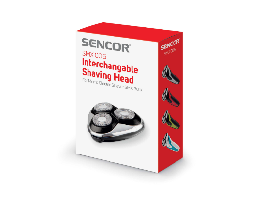 Սափրիչի փոխովի գլխիկներ Sencor SMX006 - ի նկար