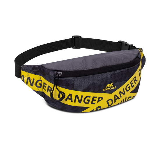 Picture of Bag Rivacase 5411 Gray Camo Waist Bag / 12